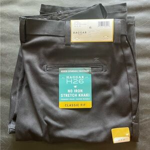 Haggar Black Khaki Pants